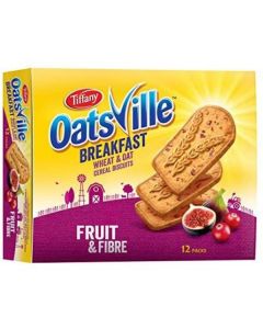 OatsVille Fruit & Fibre Breakfast Cereal Biscuits 72 X  Piece 