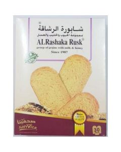 Al Rashaka Seed Rusk Milk & Honey 8 X  Piece 