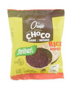 Rice Cake Coated With Dark Chocolate 30 X  Pouch 