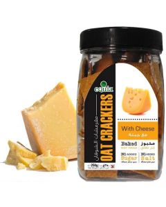 Oat Crackers with Cheese 24 X  Plastic Jar 