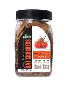 Oat Crackers with Tomatoes 24 X  Plastic Jar 