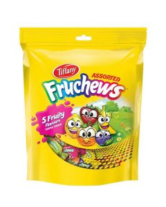 Fruchews Assorted Candy - 5 Fruity Flavors 12 X  Pouch 