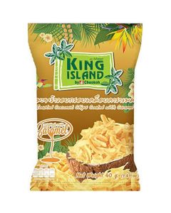 Roasted Coconut Chips With Caramel Flavor 12 X  Pouch 