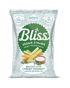 Bliss Veggie Straws Zaatar with Creamy Yoghurt 24 X  Pouch 