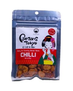 Beans Tokyo Snack Chili Flavor 20 X  Pouch 