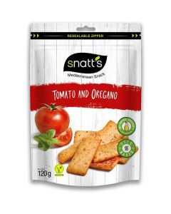 Mediterranean Snacks Bread with Tomato & Oregano 14 X  Pouch 