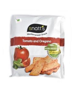 Mediterranean Snacks Bread with Tomato & Oregano   