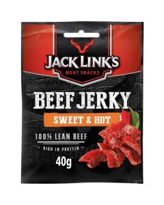 Beef Jerky Sweet & Hot Flavor 12 X  Pouch 