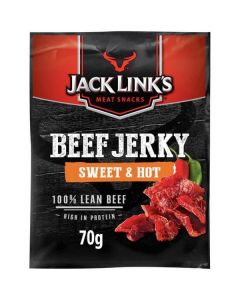 Beef Jerky Sweet & Hot Flavor 12 X  Pouch 