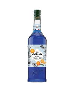 Blue Curacao Syrup 6 X  Glass Bottle (1 liter)