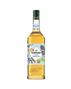 Hazelnut Syrup 6 X  Glass Bottle (1 liter)