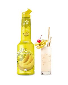 Banana Puree Mix 6 X  Plastic Bottle (1 liter)