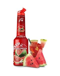 Water Melon Puree Mix 6 X  Plastic Bottle (1 liter)