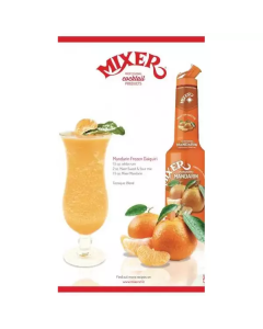 Mandarin Puree Mix 6 X  Plastic Bottle (1 liter)