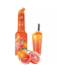 Blood Orange Puree Mix 6 X  Plastic Bottle (1 liter)