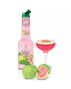Guava Puree Mix 6 X  Plastic Bottle (1 liter)