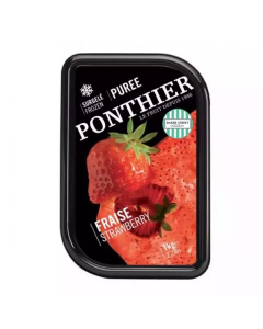 Frozen Strawberry Puree 6 X  Plastic Box 