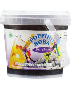 Blueberry Popping Bursting Boba   