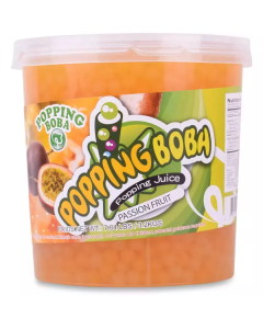 Passion Fruit Popping Bursting Boba   