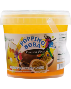 Passion Fruit Popping Bursting Boba   