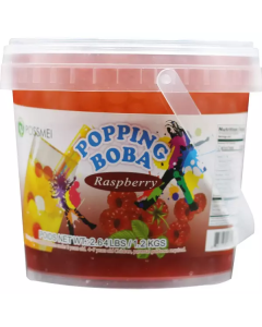 Raspberry Popping Bursting Boba   