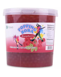Raspberry Popping Bursting Boba   