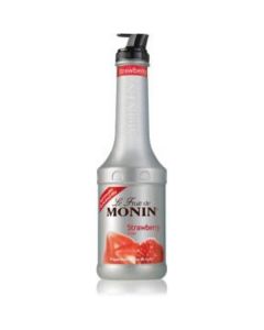 Strawberry Fruit Puree Smoothie Mix 4 X  Plastic Bottle (1 liter)