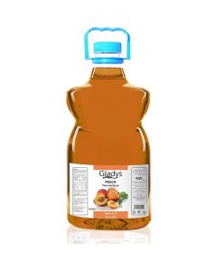 Peach Syrup 4 X  Plastic Bottle (4 liter)