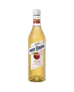 Peach Syrup 6 X  Glass Bottle (700 ml)