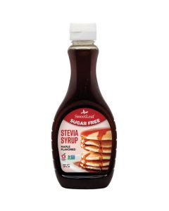 Sugar Free Stevia Maple Syrup 6 X  Plastic Bottle (354 ml)